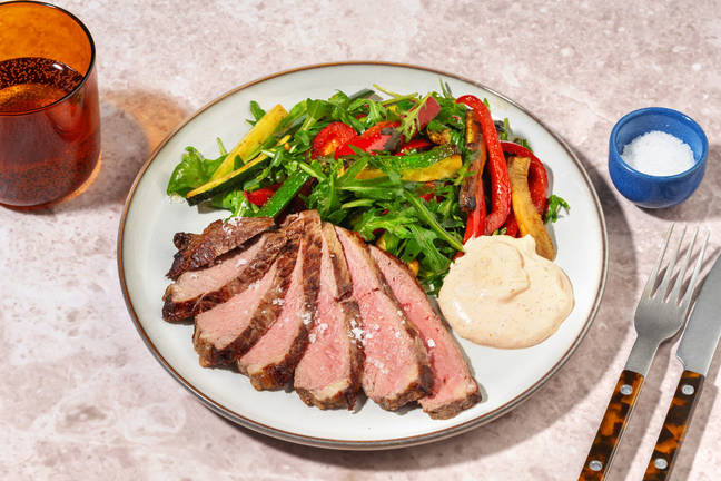 Beef Rump & Charred Capsicum Salad