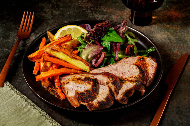 Luxe Mediterranean Lamb Rump & Veggie Fries