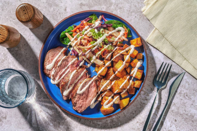 Southern Roast Lamb & Spiced Potatoes
