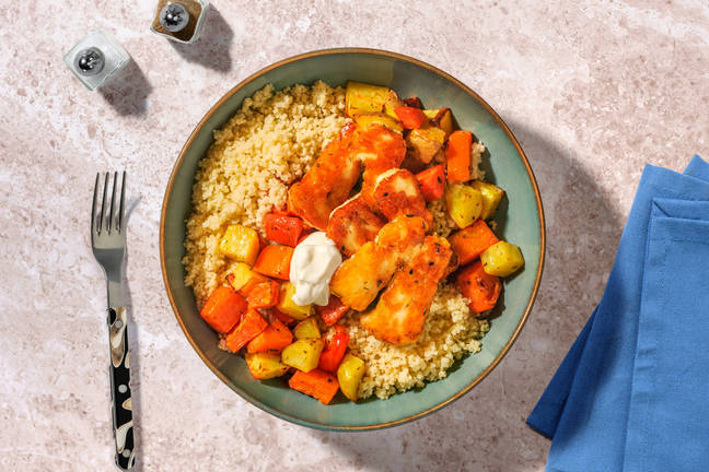 Greek-Style Honey & Rosemary Halloumi