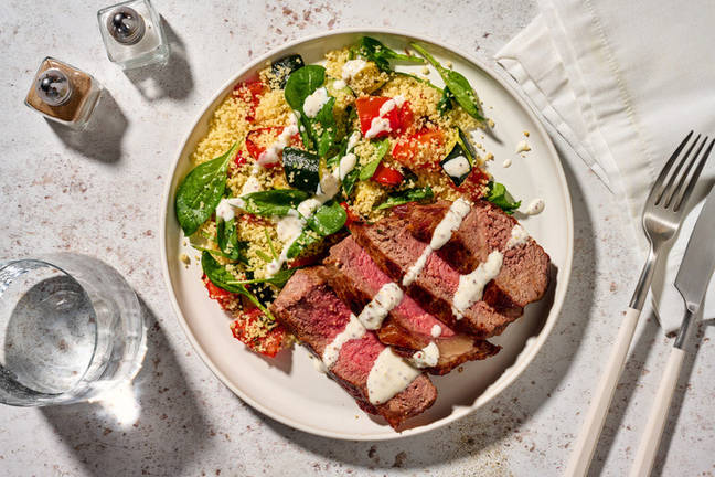 Roast Lamb Rump & Couscous Salad