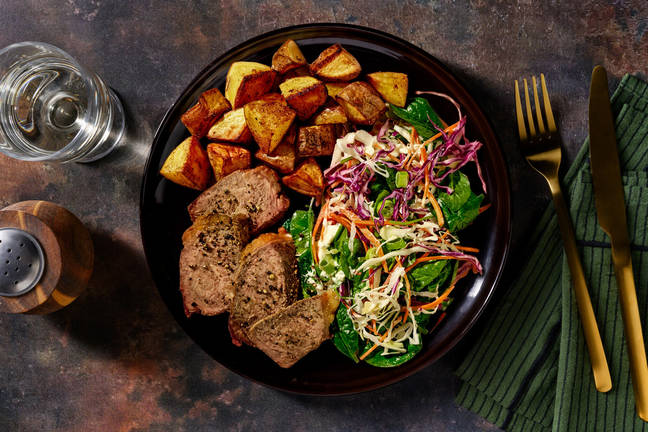 Southern Roast Lamb & Spiced Potatoes