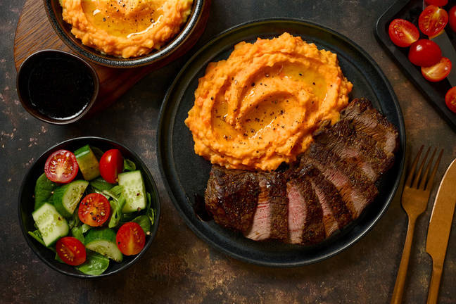 Grand Roast Lamb & Veggie Mash 