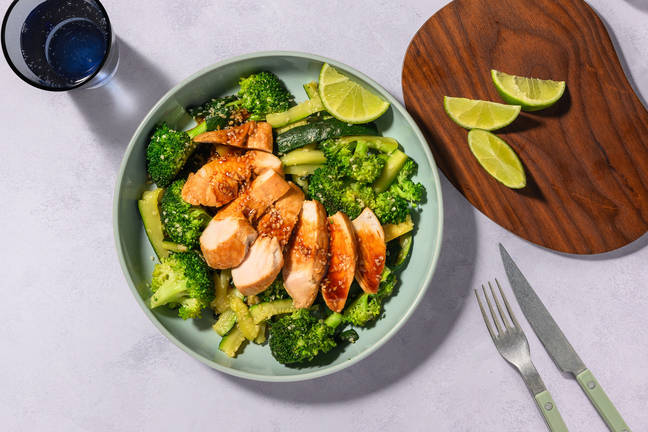 Glazed Soy-Lime Chicken