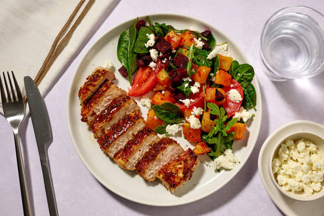Honey-Mustard Pork Steaks