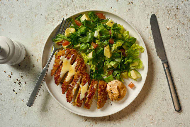 Cheesy Louisiana Chicken Schnitzel