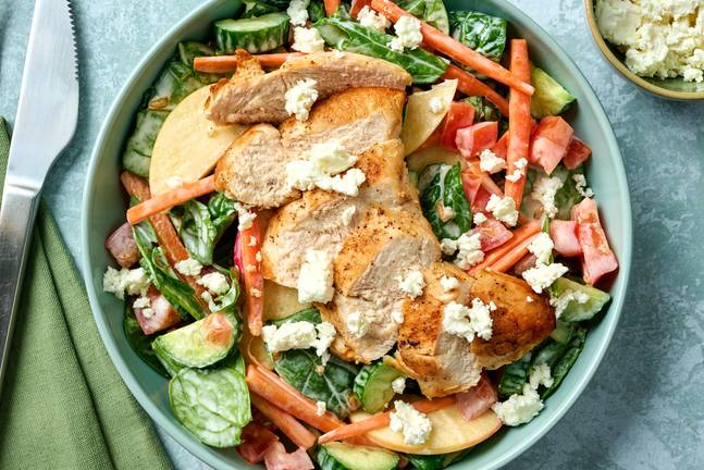Salade à la dinde