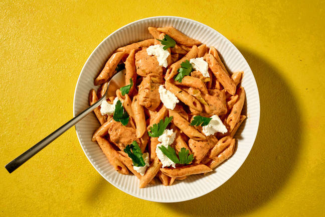 No Chop Chicken & Ricotta Penne
