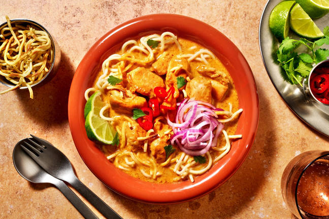 One-Pot Fragrant Thai Chicken Khao Soi