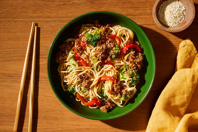 Quick Char Siu Beef & Noodle Stir-Fry