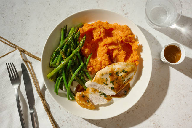 Golden Thyme Chicken & Homestyle Gravy