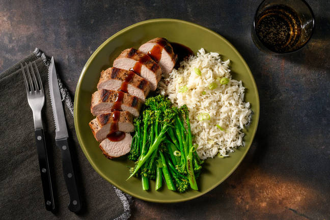 Filet mignon de porc en sauce aux huîtres