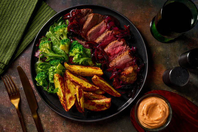 Smokey Sirloin Steak & Broccoli Salad