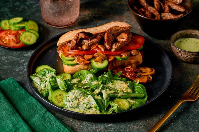 Ultimate Beef & Glazed Bacon-Mushroom Sub