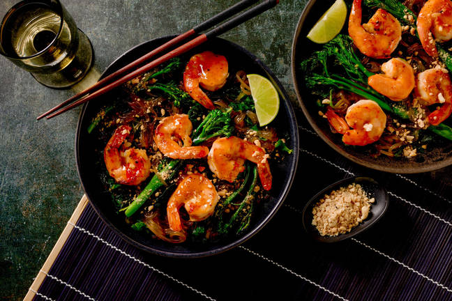 Thai Assam Prawn & Noodle Stir-Fry