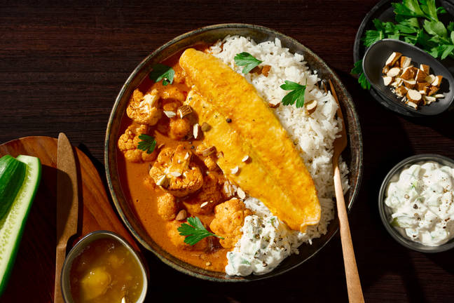 South Indian Snapper & Cauliflower Curry