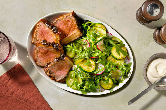 Roast Lamb Rump & Onion Chutney