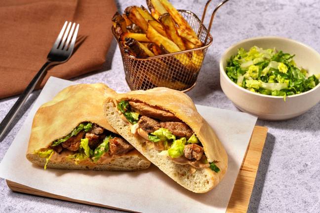 Caribbean Pork & Pineapple Pita Pockets 