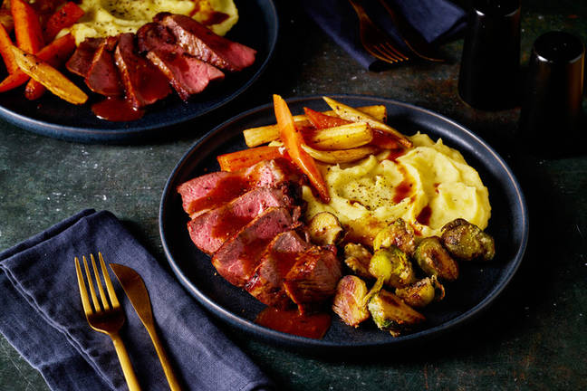 Rich Roast Lamb & Parmesan Brussels Sprouts