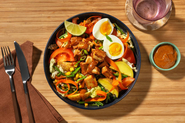 Indonesian-Style Tofu Gado Gado Salad 