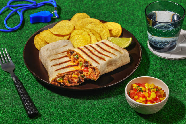 Fiesta Pulled Pork & Black Bean Burrito 