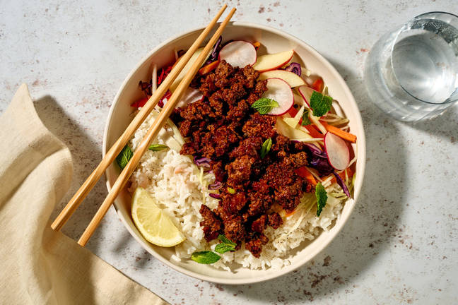 Thai Sweet Chilli & Ginger Beef Larb
