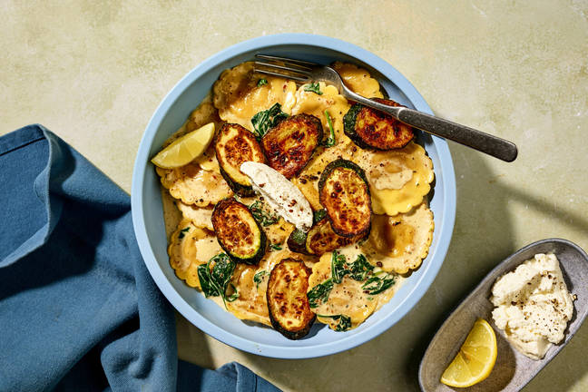 Creamy Mushroom & Ricotta Ravioli