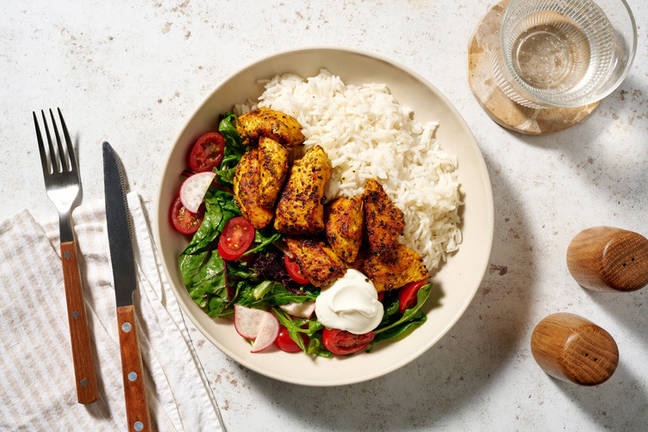 Herby Chicken & Cherry Tomato Salad 