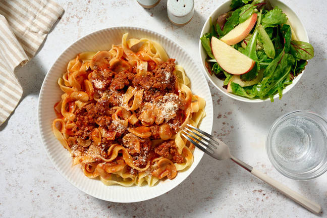 Homestyle Beef & Mushroom Fettuccine