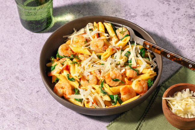 Rich Prawn, Dill & Parmesan Penne