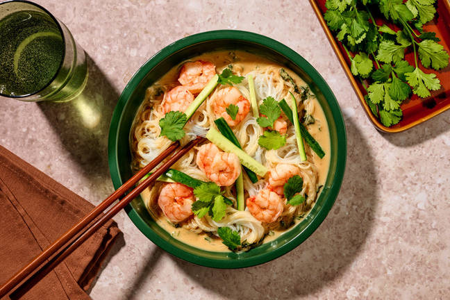 Cambodian Prawn Nom Banh Chok