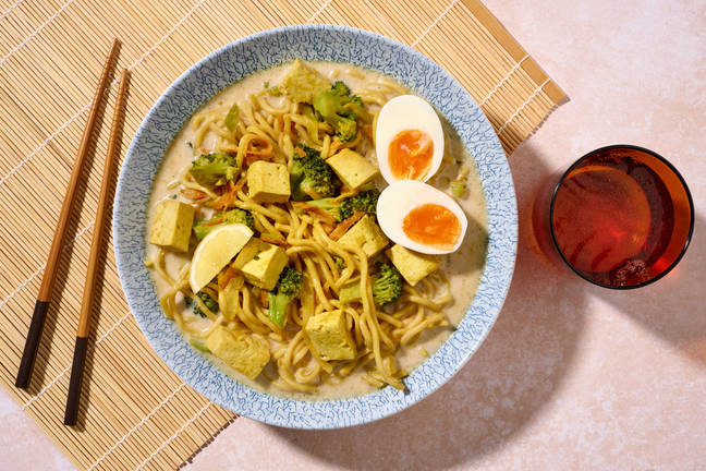 Warming Tofu & Egg Noodle Laksa