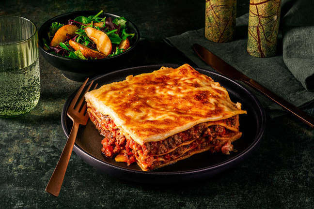 Rich Italian Beef & Bacon Lasagne