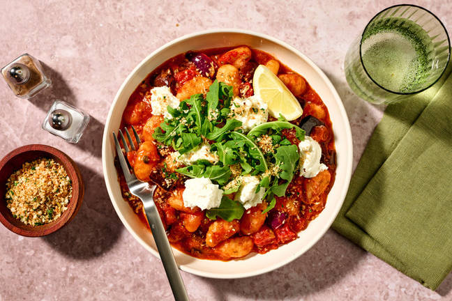 Sicilian Ricotta & Eggplant Gnocchi