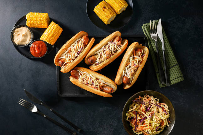 Loaded Cheesy Pork & Jalapeño Hot Dogs