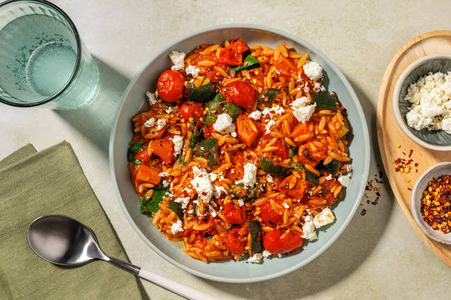 Roast Pumpkin & Capsicum Relish Risoni