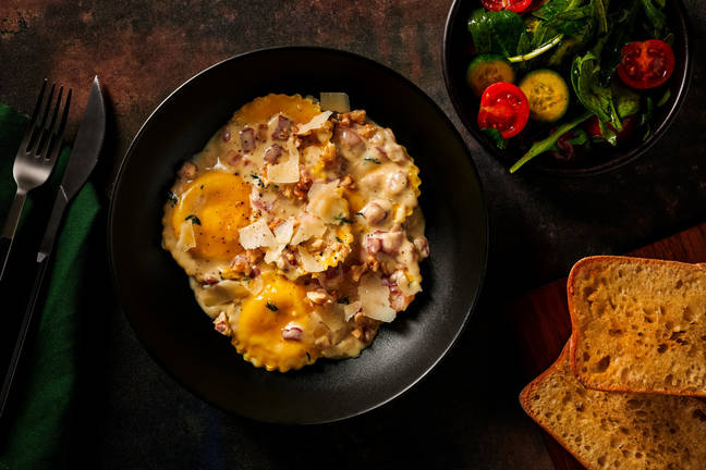Tuscan Pancetta & Pumpkin Ravioli Feast