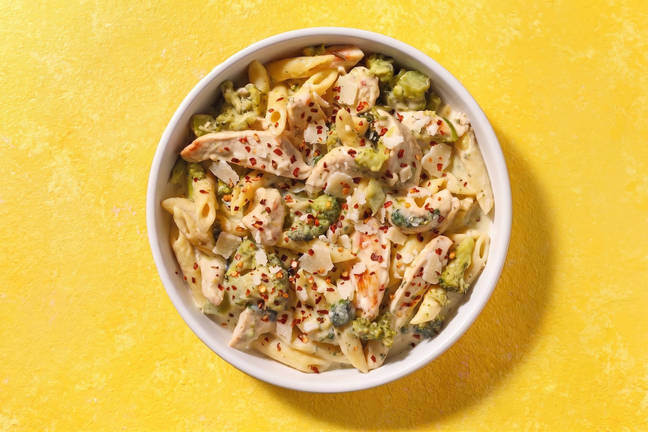 No Chop Chicken & Broccoli Fasta-Pasta