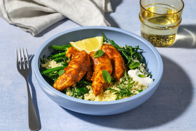 Speedy Tandoori Chicken & Seeded Couscous