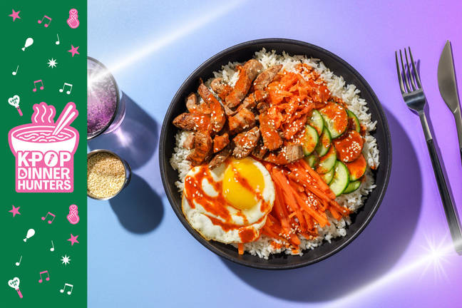 Quick Bulgogi Beef & Kimchi Bibimbap Bowl