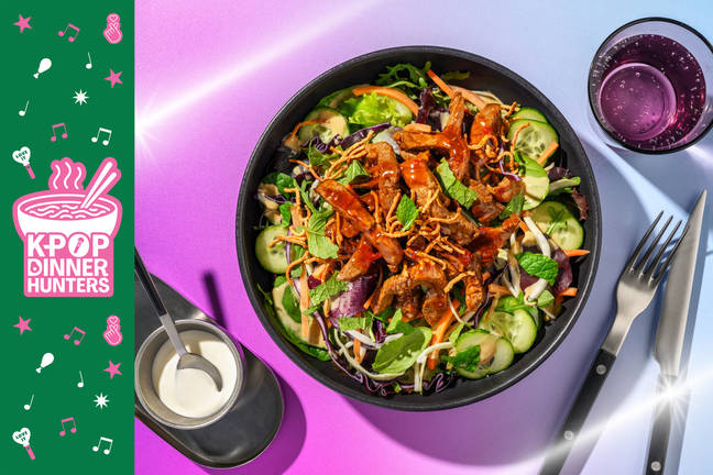 Speedy Sweet Chilli Beef & Sesame Salad