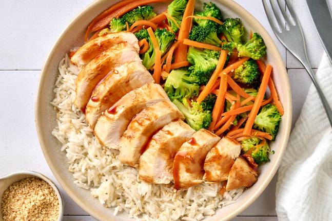 Sticky Brown Sugar-Ponzu Glazed Chicken