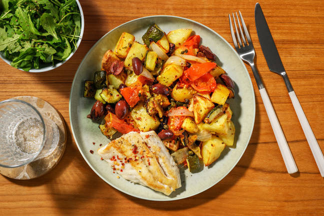 Puttanesca-Style Barramundi Bake