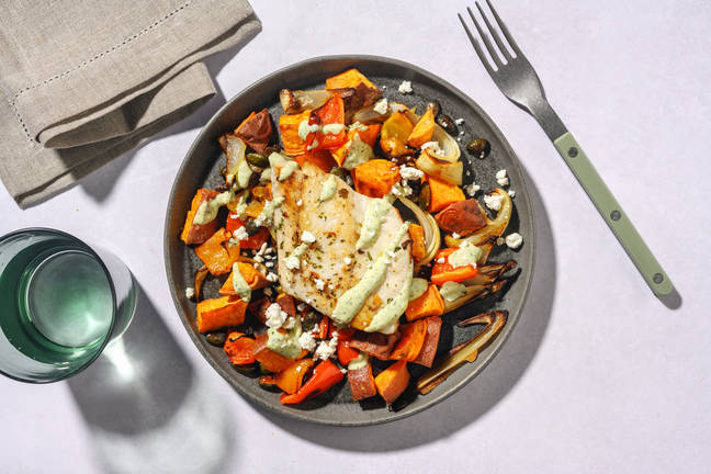 Pan-Fried Garlic & Herb Barramundi