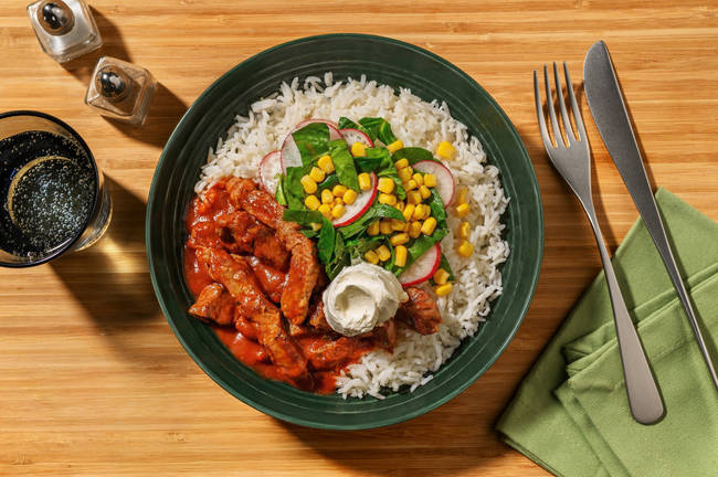 No Fuss Mexican-Spiced Beef & Corn Salsa
