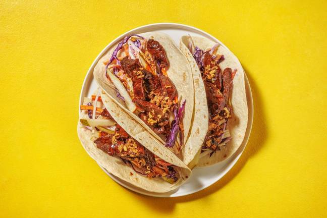 Super Fast Honey-Soy Beef Tacos