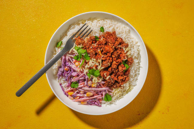 Express Mexican Beef & Pork Rice Bowl
