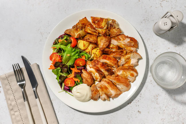 Mumbai-Spiced Chicken & Bombay Potatoes