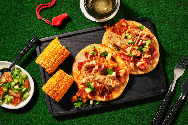 Ultimate Chicken & Bacon Hawaiian Flatbreads