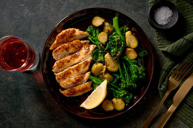 Gourmet Honey-Mustard Glazed Chicken